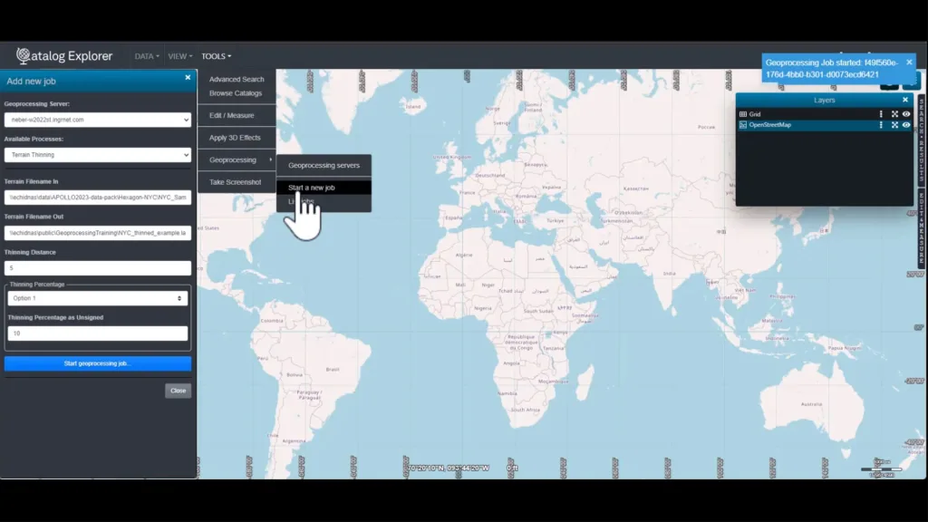 Alto Data Management 
(ERDAS APOLLO)